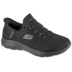 Buty sportowe Sneakersy damskie, Slip-Ins: Summits - Diamond Dream. Czarne obuwie sportowe Skechers, bez zapięcia, trekkingowe, Skechers Sport. Za 379.99 zł.