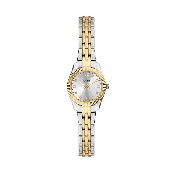 Zegarek Fossil. Żółte zegarki Fossil, złote. Za 689.99 zł.
