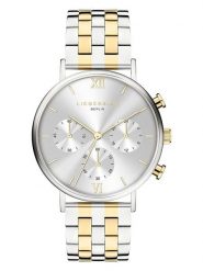 Liebeskind Chronograf w kolorze srebrno-złotym rozmiar: onesize. Szare, analogowe zegarki Liebeskind, ze stali. Za 448.99 zł.