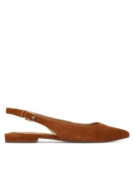 LAUREN RALPH LAUREN Sandały 802967746002 Brązowy. Brązowe sandały Lauren Ralph Lauren, bez wzorów, ze skóry, bez obcasa, na płaskiej podeszwie, bez zapięcia. Za 469.99 zł.