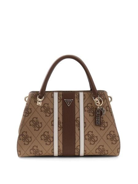Guess Torebka 181098 Brązowy. Brązowe torebki klasyczne Guess, z aplikacjami, ze skóry, bez dodatków. Za 471.99 zł.