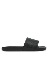Calvin Klein Klapki Pool Slide Mono HW0HW02541 Czarny. Czarne klapki Calvin Klein, bez wzorów, z materiału, bez obcasa. Za 169.99 zł.