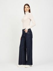 Gang Dżinsy - Comfort fit - w kolorze granatowym rozmiar: W26. Niebieskie jeansy Gang, z aplikacjami, z podwyższonym stanem. Za 211.81 zł.