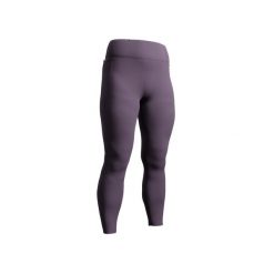 Legginsy do biegania damskie Kiprun Run 500 Warm ocieplane. Fioletowe legginsy sportowe KIPRUN, l, bez wzorów, z elastanu, do biegania. Za 139.99 zł.