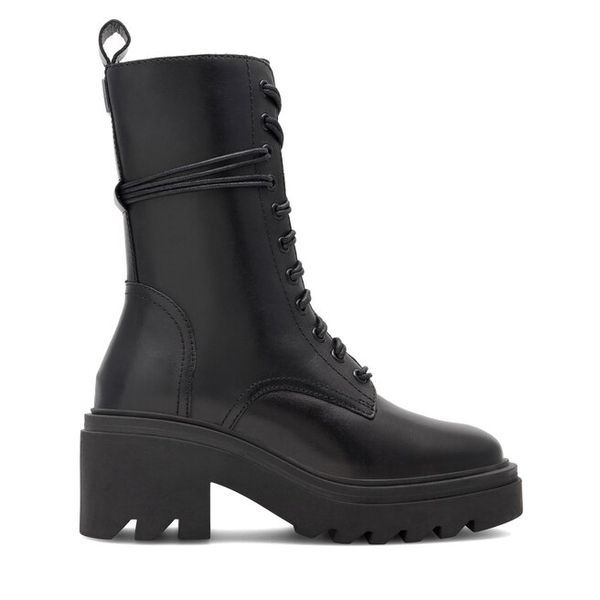 Trapery GINO ROSSI. Czarne botki Gino Rossi. Za 379.99 zł.