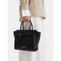 Torebka Lasocki. Czarne torebki klasyczne Lasocki, bez wzorów, bez dodatków. Za 199.99 zł.