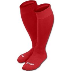 Skarpety getry piłkarskie Joma Socks Classic długie treningowe. Czerwone legginsy sportowe Joma, l, bez wzorów, do piłki nożnej. Za 29.99 zł.