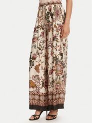 ViCOLO Spodnie palazzo TD0829 Beżowy Wide Leg. Brązowe spodnie materiałowe ViCOLO, m, bez wzorów, z materiału. Za 359.99 zł.