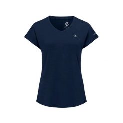 T-shirt damski Dare 2B Vigilant. Niebieskie t-shirty Dare 2b, bez wzorów, z materiału, bez kołnierzyka, bez ramiączek. Za 165.00 zł.