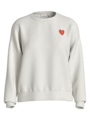 Vila Bluza w kolorze kremowym rozmiar: XS. Szare bluzy Vila, xs, bez wzorów, bez kaptura. Za 79.21 zł.
