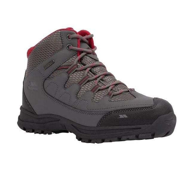 Buty Damskie Mitzi Wodoodporne. Czerwone trekkingi Trespass, z gumy, trekkingowe. Za 302.99 zł.