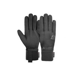 Rękawice narciarskie Reusch Power Stretch® Touch-Tec. Czarne rękawiczki REUSCH, bez wzorów, sportowe. Za 192.50 zł.