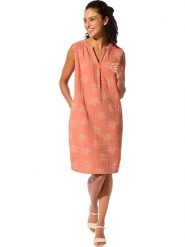 WITT WEIDEN Sukienka w kolorze pomarańczowym rozmiar: 48. Pomarańczowe sukienki WITT WEIDEN, na co dzień, bez wzorów, z bawełny, bez kołnierzyka, bez ramiączek, midi, proste. Za 69.99 zł.