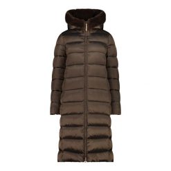 Płaszcz damski turystyczne CMP 34K0046F. Brązowe płaszcze CMP, xl, bez wzorów, bez kaptura. W wyprzedaży za 559.99 zł.