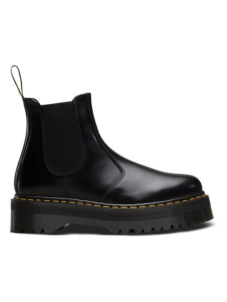 Dr. Martens Skórzane sztyblety w kolorze czarnym rozmiar: 46. Czarne botki Dr. Martens, bez wzorów, bez obcasa, bez zapięcia. Za 834.60 zł.