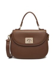 Nine West Torebka CEO-TENNESSEE-LDA8205 Brązowy. Brązowe torebki klasyczne Nine West, bez wzorów, z materiału, bez dodatków. Za 229.99 zł.