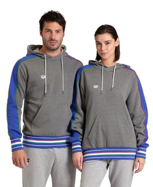 Bluza Arena Hooded Sweat Inserts z kapturem. Niebieskie bluzy Arena, l, bez wzorów, z bawełny, z kapturem. Za 306.90 zł.