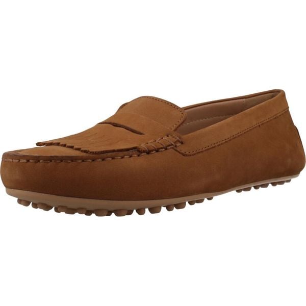 Buty GEOX D KALISTENA Brązowy. Brązowe trekkingi Geox, ze skóry, trekkingowe. Za 381.99 zł.