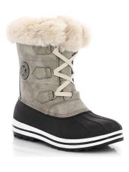 Kimberfeel Kozaki zimowe "Elisa" w kolorze szarym rozmiar: 38. Szare kozaki Kimberfeel, na zimę, bez obcasa, bez zapięcia. Za 208.83 zł.