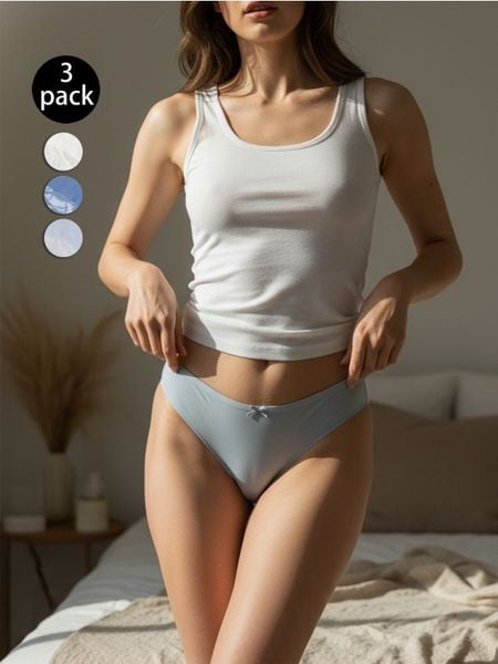 Majtki figi z ozdobną koronką 3 pack - wielobarwny. Figi Sinsay, l, bez wzorów, z koronki. Za 25.99 zł.