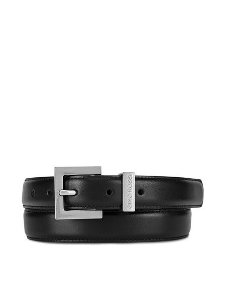 Gino Rossi Pasek Damski BLYL24004-2 SVL Czarny. Czarne paski Gino Rossi, bez wzorów, ze skóry. Za 129.99 zł.