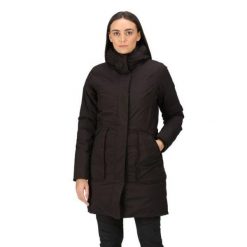 Kurtka uniwersalna damska Regatta Parka Yewbank Ll. Czarne parki Regatta, uniwersalny, z syntetyku, sportowe, z kapturem. Za 449.00 zł.