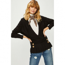 Trendyol - Sweter. Czarne swetry Trendyol, m, bez wzorów, z dzianiny, bez ramiączek. W wyprzedaży za 49.90 zł.