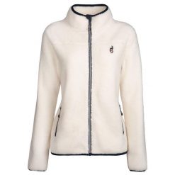 Bluza Polarowa damska AULP SARRA Oddychająca Ciepła. Brązowe bluzy Aulp, na zimę, bez wzorów, z polaru, bez kaptura. Za 299.99 zł.
