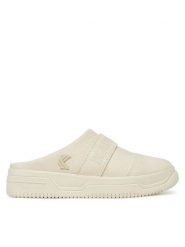 Karl Kani Klapki Samo Slipper PD00002685 Beżowy. Brązowe klapki Karl Kani, bez wzorów, ze skóry, bez obcasa. Za 199.99 zł.