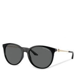 Okulary przeciwsłoneczne Armani Exchange. Czarne okulary przeciwsłoneczne Armani Exchange, bez wzorów. Za 349.99 zł.