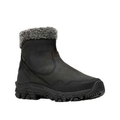 Buty trekkingowe Merrell Isolation 200g — Czarny. Czarne trekkingi Merrell, z materiału, trekkingowe. Za 780.35 zł.