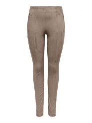 ONLY Legginsy w kolorze beżowym rozmiar: M. Brązowe legginsy Only, m, bez wzorów. Za 135.49 zł.