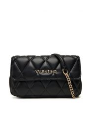 Valentino Torebka Frisia VBS9BA10 Czarny. Czarne torebki klasyczne Valentino, bez wzorów, ze skóry, bez dodatków. Za 589.99 zł.
