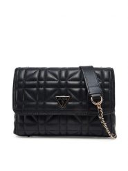 Guess Torebka HWQG96 25210 Czarny. Czarne torebki klasyczne Guess, z aplikacjami, ze skóry, bez dodatków. Za 349.99 zł.