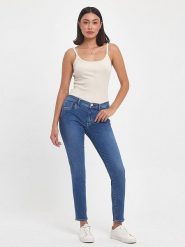 LTB Dżinsy "Jonna B" - Skinny fit - w kolorze niebieskim rozmiar: W25/L34. Niebieskie jeansy LTB, l, z aplikacjami. Za 65.85 zł.