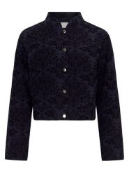 MOSS COPENHAGEN Kurtka przejściowa w kolorze granatowym rozmiar: XS/S. Niebieskie kurtki Moss Copenhagen, s, bez wzorów, bez kaptura. Za 314.95 zł.