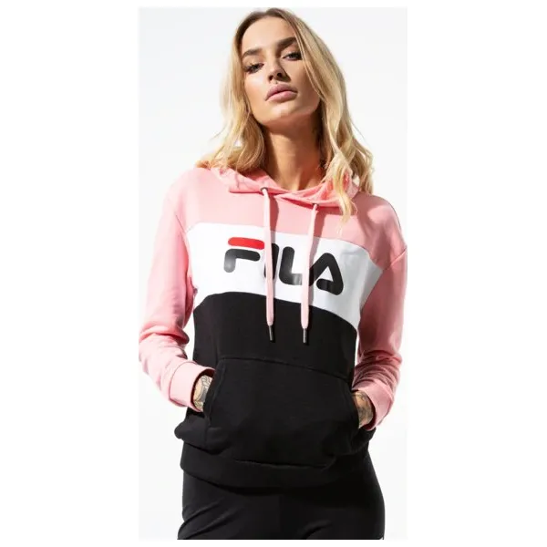 Fila Bluza Lori Hoody , różowy, rozmiar M. Czerwone bluzy Fila, m, bez wzorów, z bawełny, bez kaptura. W wyprzedaży za 279.99 zł.