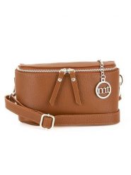 Mia Tomazzi Skórzana torebka "Lupetta" w kolorze jasnobrązowym - 21 x 12 x 6 cm rozmiar: onesize. Brązowe torby na ramię Mia Tomazzi, bez wzorów, z materiału, na ramię, bez dodatków. Za 130.99 zł.