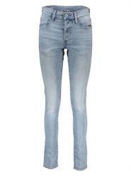 G-Star Dżinsy - Slim fit - w kolorze błękitnym rozmiar: W34/L30. Niebieskie jeansy G-Star, l, z aplikacjami, z podwyższonym stanem. Za 269.95 zł.