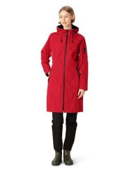 Ilse Jacobsen Płaszcz przeciwdeszczowy w kolorze czerwonym rozmiar: 40. Czerwone kurtki sportowe Ilse Jacobsen, bez wzorów, bez kaptura, outdoorowe. Za 346.18 zł.