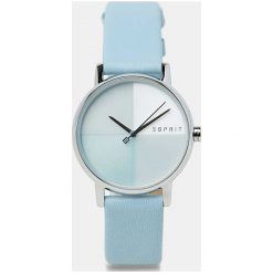 Esprit Levels Silver Blue ES1L075L0015. Niebieskie zegarki Esprit, plastikowe. W wyprzedaży za 343.00 zł.