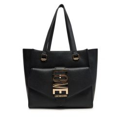 Torebka LOVE MOSCHINO. Czarne shopper Love Moschino, bez wzorów, bez dodatków. Za 569.99 zł.