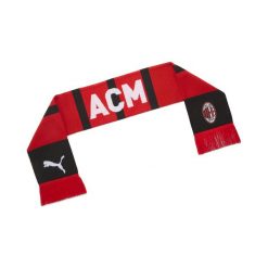 Szalik Essentials AC Milan PUMA. Białe szaliki Puma, na jesień, bez wzorów, z dzianiny. Za 109.00 zł.