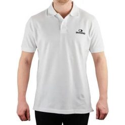 Odzież T-shirts unisex SkatePro Heavy Polo Koszulka - XXL - Biały. Biała koszulki polo SKATEPRO, xxl, bez wzorów, z bawełny, bez kołnierzyka, bez ramiączek. W wyprzedaży za 86.99 zł.