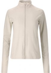 Damska bluza dresowa zapinana na zamek Athlecia Krosa. Brązowe bluzy Athlecia, bez wzorów, z dresówki, bez kaptura. Za 233.50 zł.