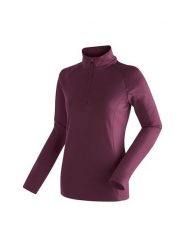 Maier Sports Bluza polarowa "Eva" w kolorze jagodowym rozmiar: 40. Różowe bluzy sportowe Maier Sports, bez wzorów, z materiału, bez kaptura. Za 148.61 zł.