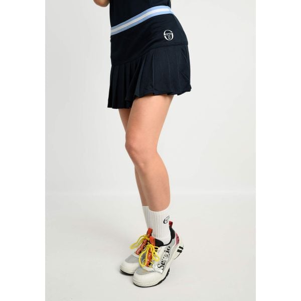 Spódnica damska Sergio Tacchini Pliage. Niebieskie spódnice sergio tacchini, bez wzorów. Za 233.00 zł.