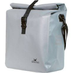 Pojedyncza Torba Rowerowa Urban Style Wodoodporna 2 - 23 Litry 31 X 50 X 15 Cm. Szare torby na ramię GREENLANDS, bez wzorów, z materiału, biznesowe, na ramię, bez dodatków. Za 229.80 zł.