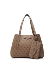 Torebka Guess. Czarne listonoszki Guess, z aplikacjami, bez dodatków. Za 544.99 zł.