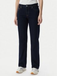 Tommy Jeans Jeansy Sophie DW0DW23584 Granatowy Straight Fit. Niebieskie jeansy Tommy Jeans, bez wzorów. Za 329.99 zł.